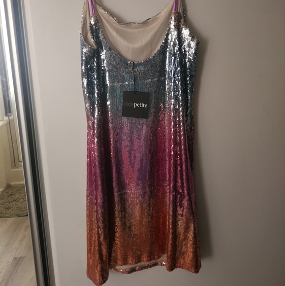 Asos petite sequin dress - Picture 2 of 3